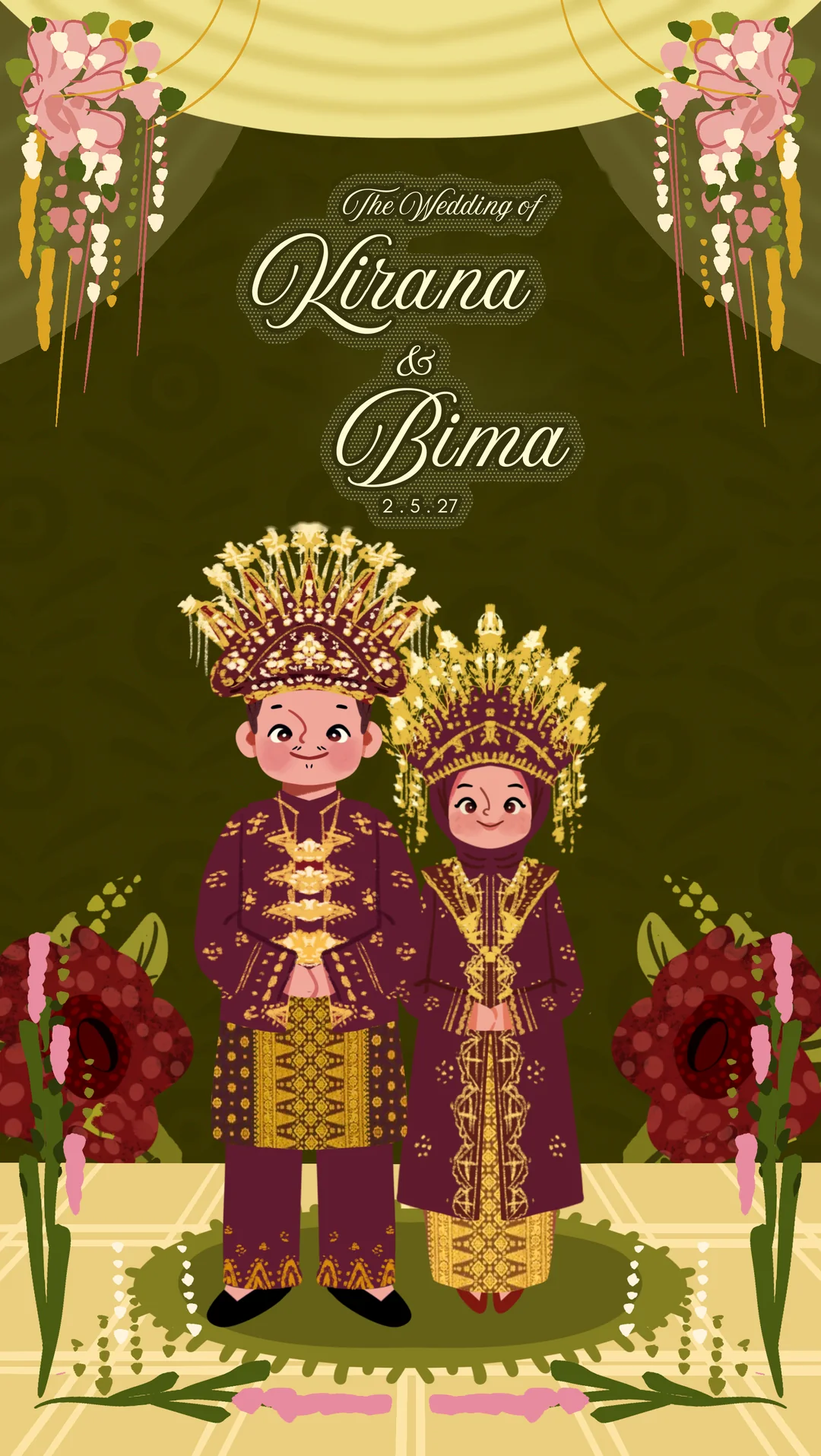 The Wedding of Kirana & Bima, 2 Mei 2027